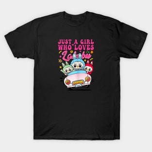 Funny Labubu Cute Labubu The Monsters Meme T-Shirt